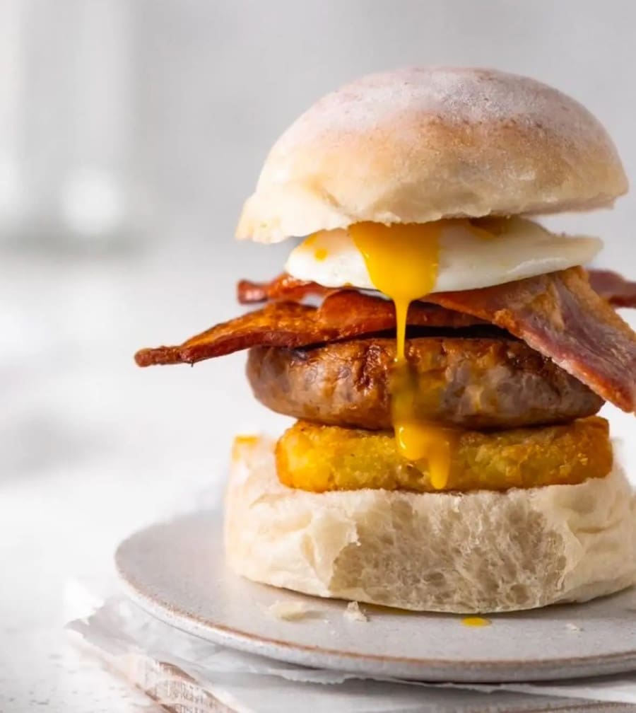 Cumbrian Baker burger